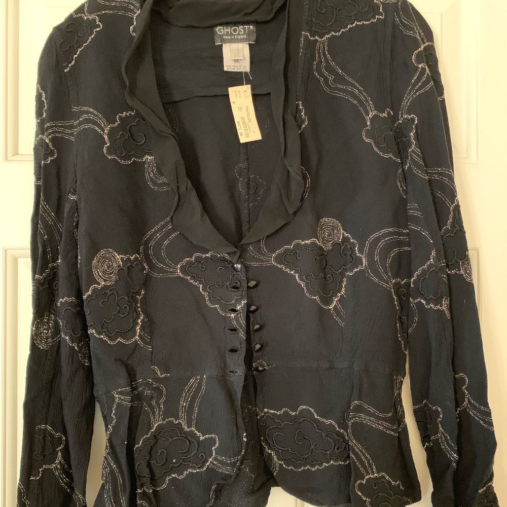 Ghost Blouse Made in England Size M New